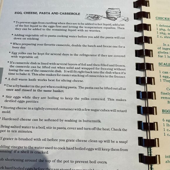 Latham Womans Club Local Cookbook 1984 Sherril Augstell Elizabth Langevin - Picture 6 of 6